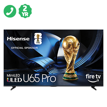 technical support, second-year warranty. Hisense - U65 Pro Series - 4K ULED MiniLED Smart TVs