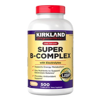 Super B-Complex with Electrolytes, 500 Tablets