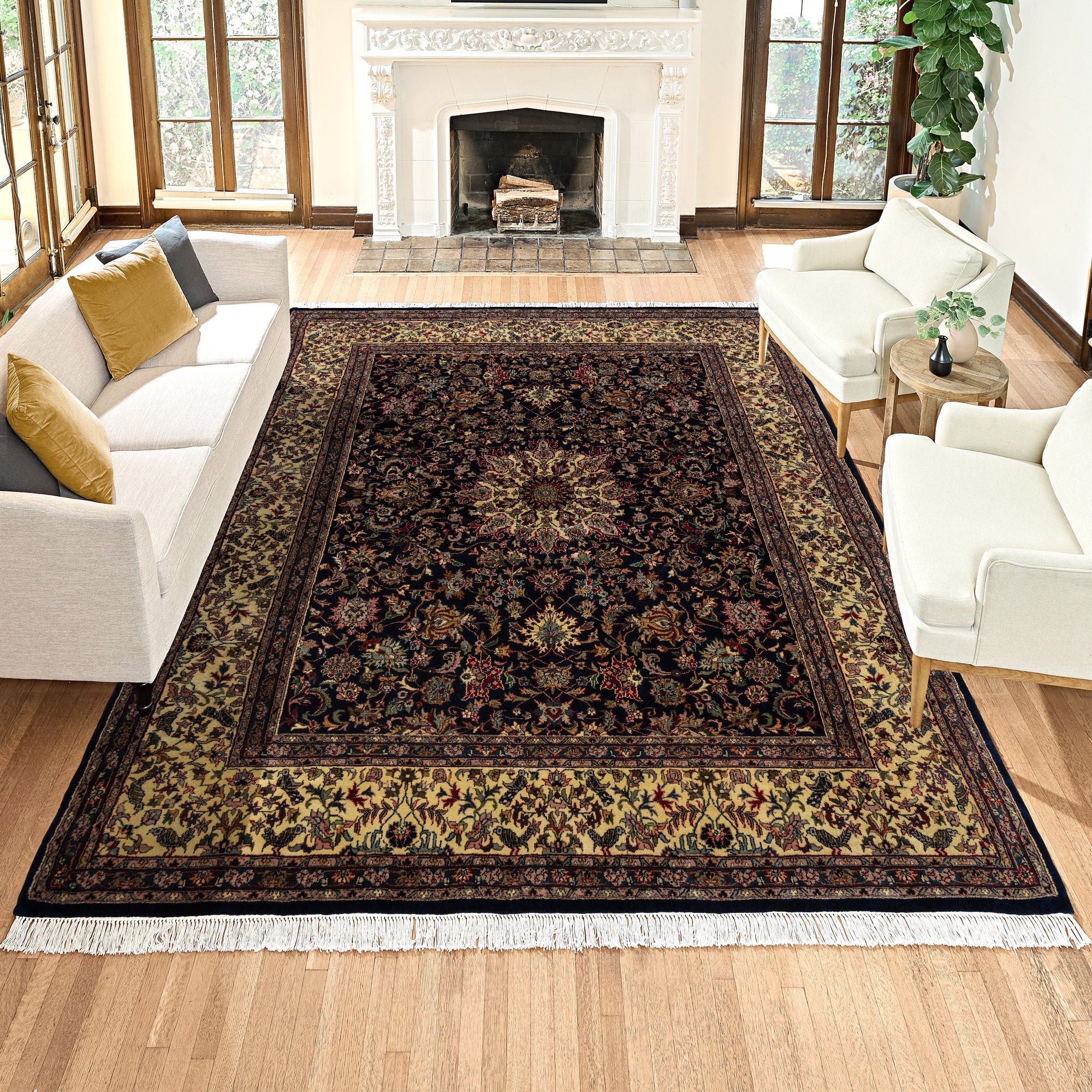 Chatsworth Hand Knotted Rug Collection, Malta | Costco
