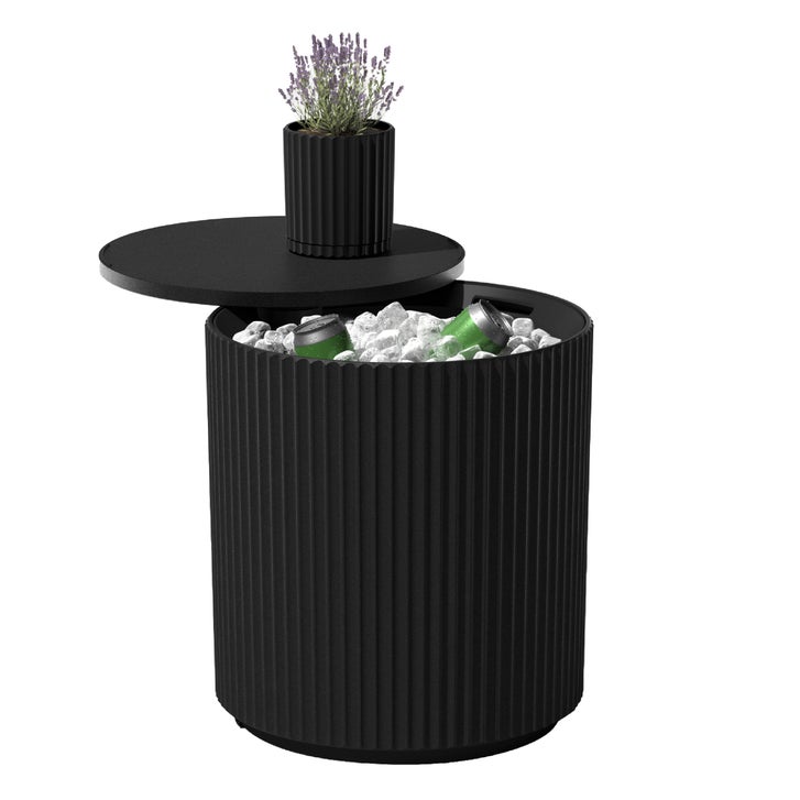 ファンシーアラモード カゴ Veradek Capri Cooler Side Table | Costco
