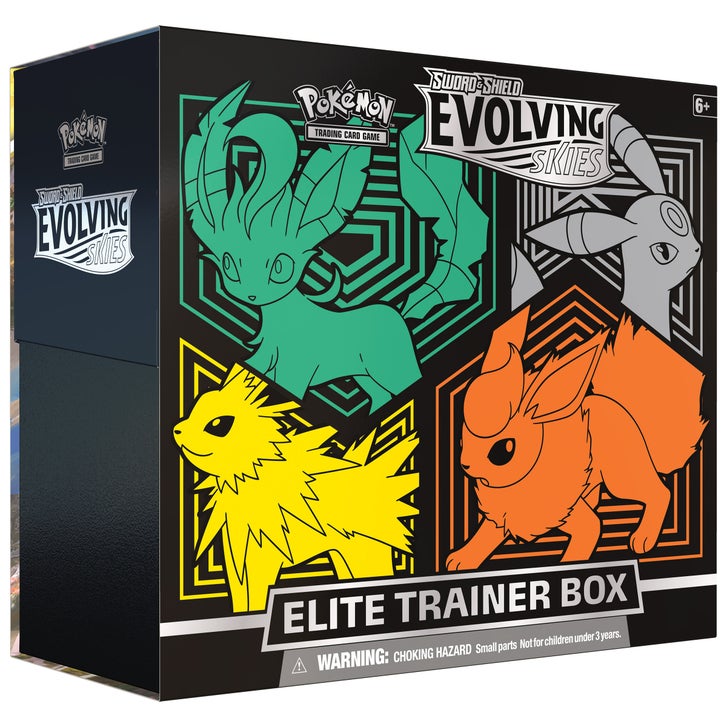 pokemon center evolving skies booster box Pokmon Exclusive Elite Trainer Box! these packs feature a variety of alternate Evolving Skies Booster Box (or)