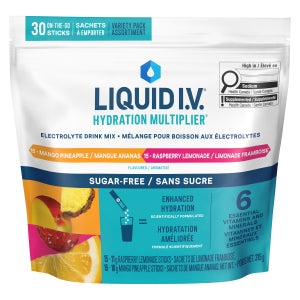 Liquid I.V. Sugar-Free, Electrolyte Drink Mix, 30-pack