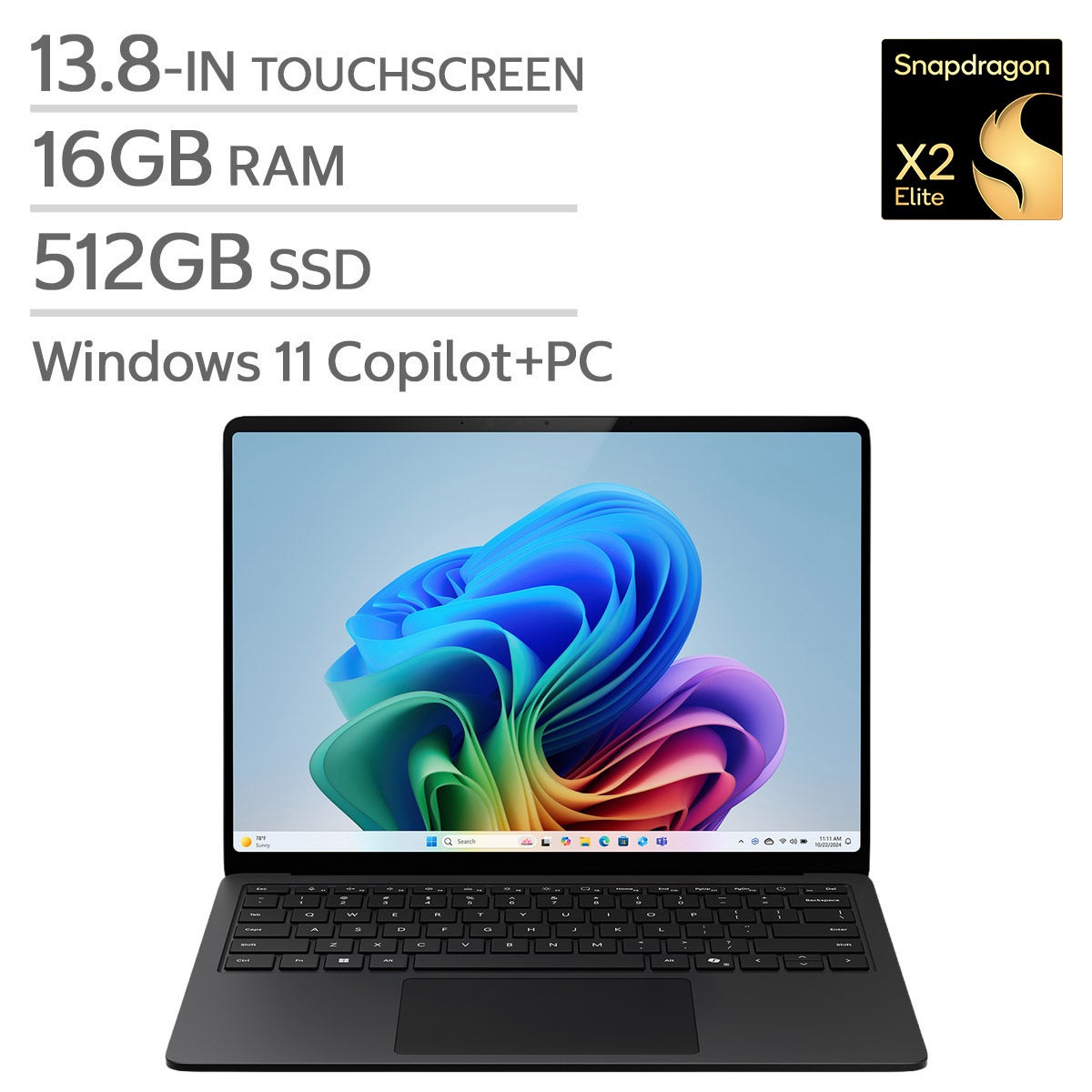 Microsoft Surface 13.8-in. Copilot+ PC Touchscreen Laptop