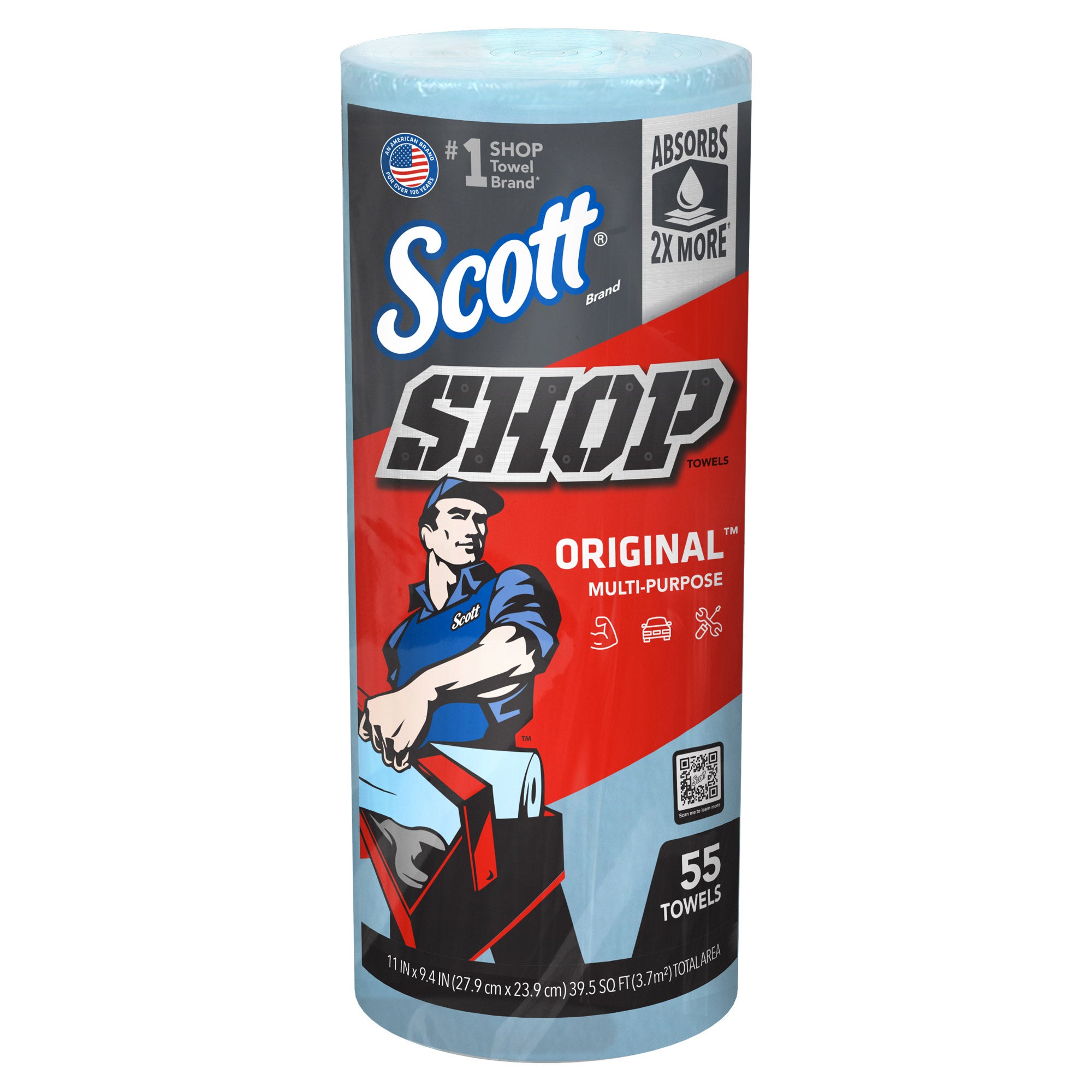 Scott Shop Towels, Original Multi-Purpose, Blue, 10-count | Costco