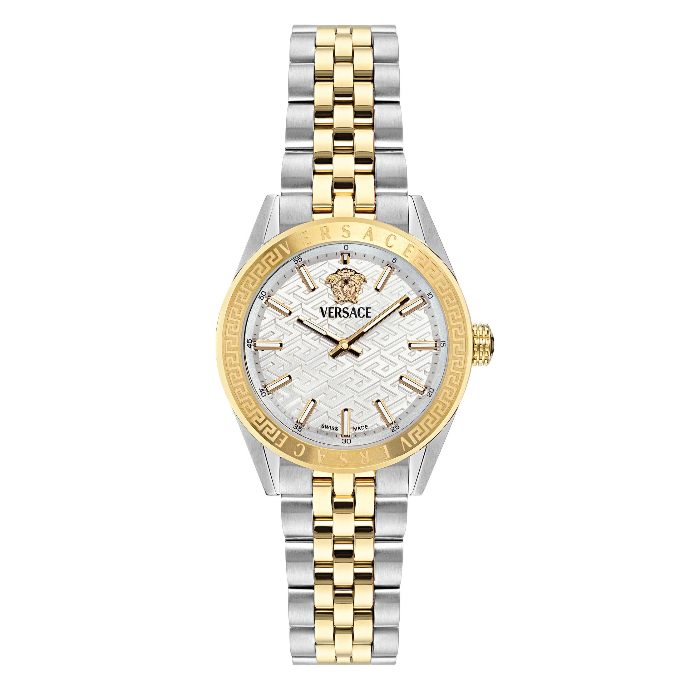 Versus Versace Gold Silver Two Tone Marble‎ Dial Women\'s Watch VSPBE1618 Versace Two-Tone Watches for Women | Mercari main image 3