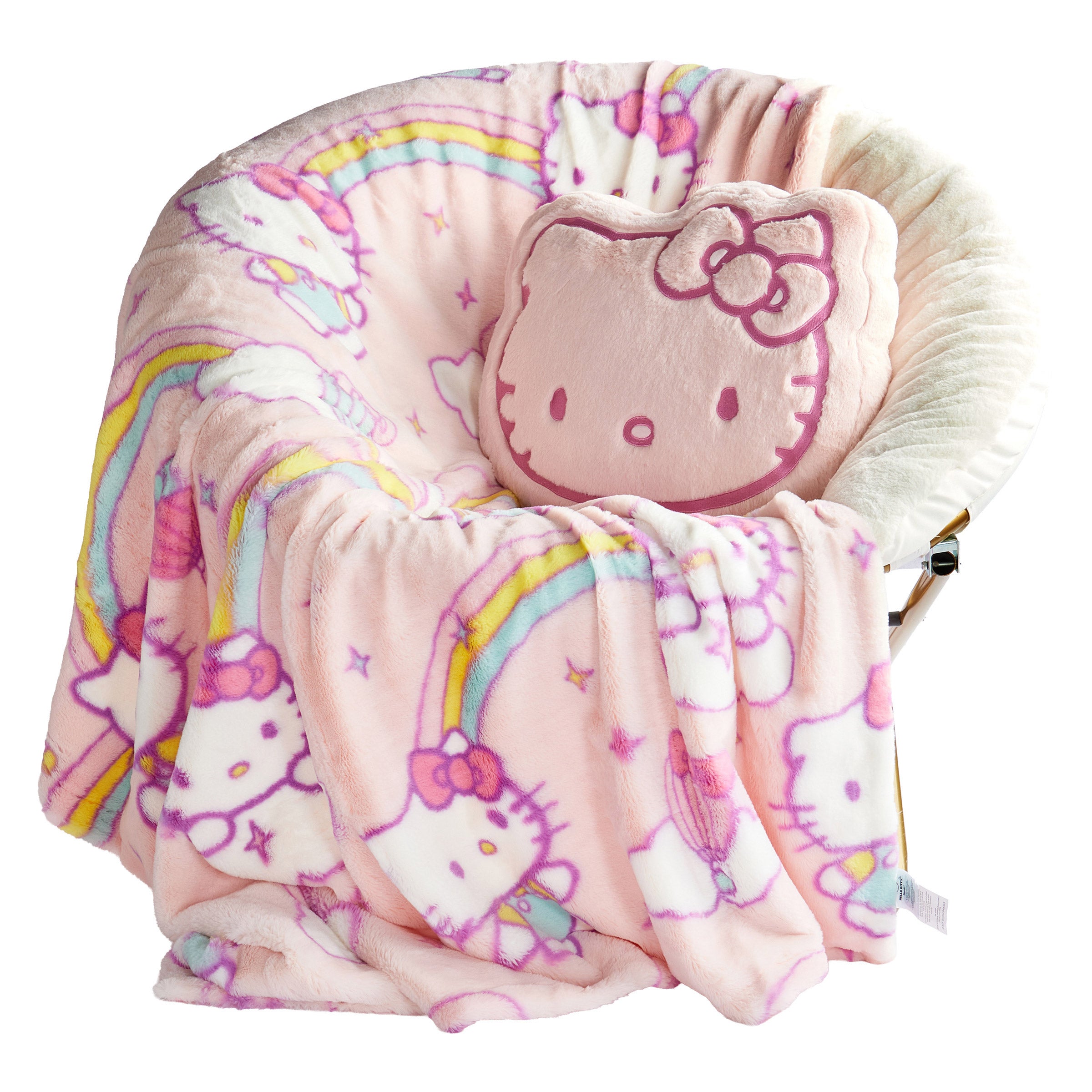 LICENSED FAUX FUR THROW PILLOW SET