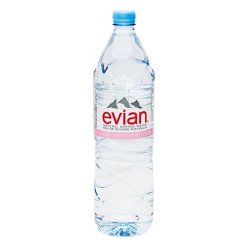 Evian Natural Spring Water 12 × 1.5 L