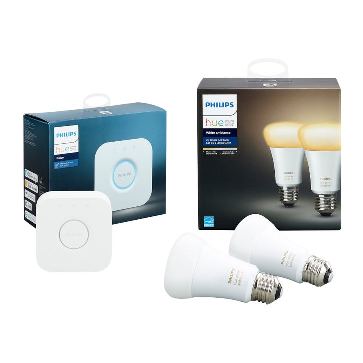 Philips Hue White Ambiance 2-Bulb Starter Kit | Costco