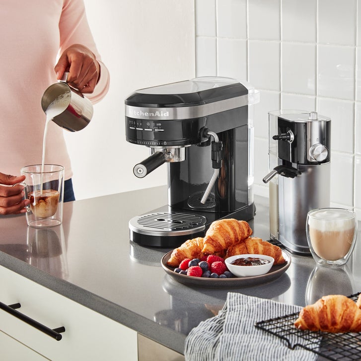 KitchenAid Metal Semi-Automatic Espresso Machine and Automatic