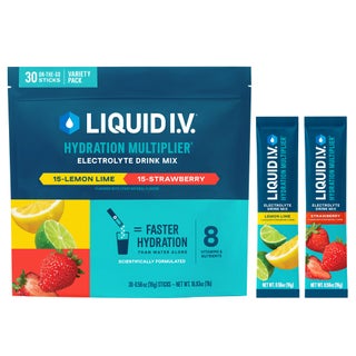 Liquid I.V. Hydration Multiplier, 30 Individual Serving Stick Packs in Resealable Pouch, Variety Pack