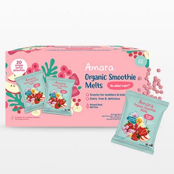 Amara Organic Smoothie Melts, 20-Count, .21 oz Bags