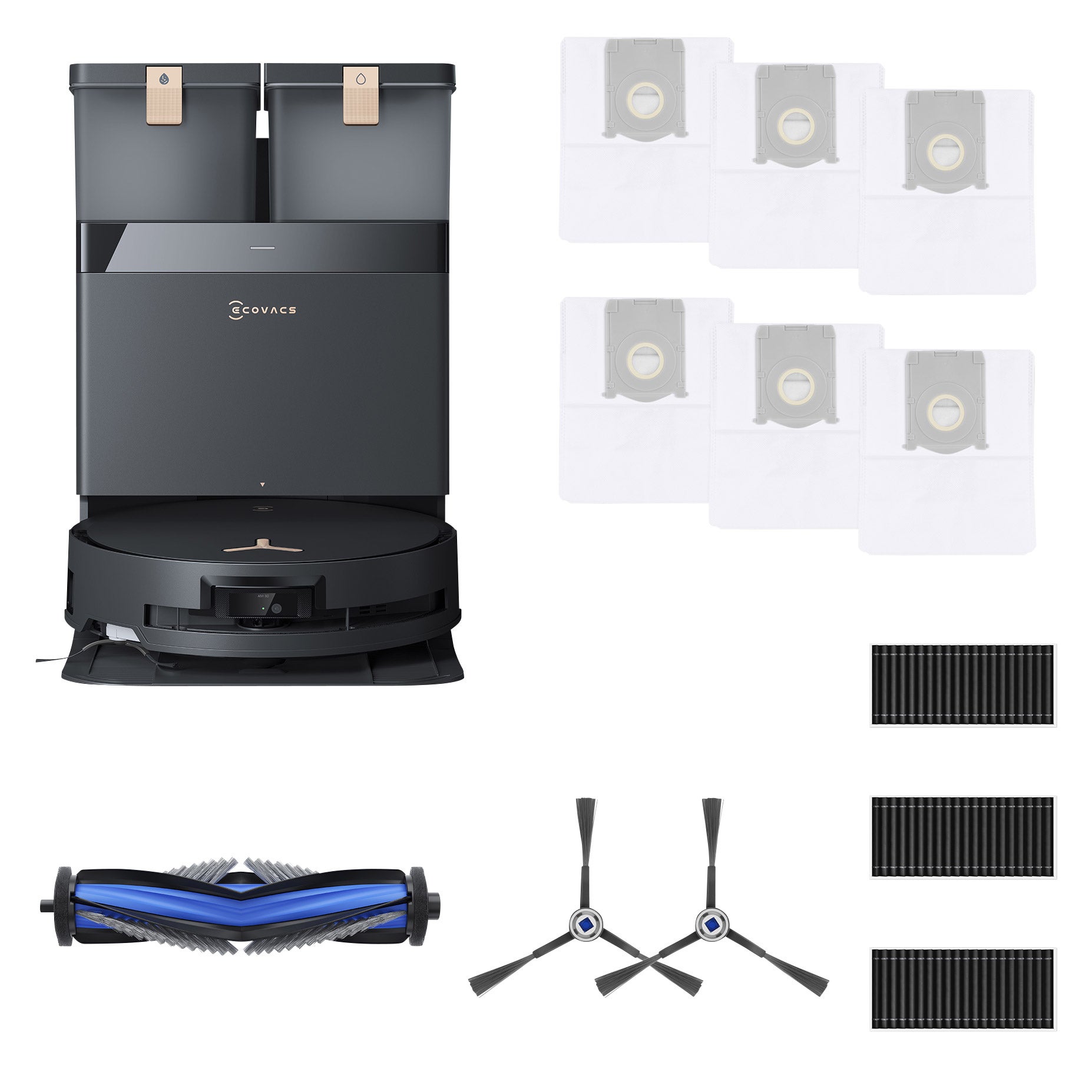 Ecovacs X8 Pro Omni Care Robot Vacuum and Instant Self-Washing