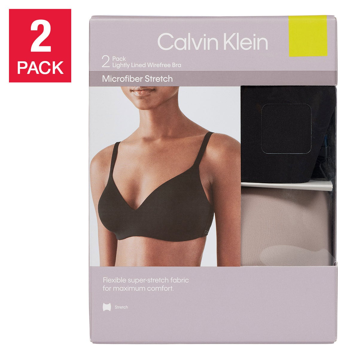CALVIN KLEIN WOMEN'S SPORTS BRA 2PK