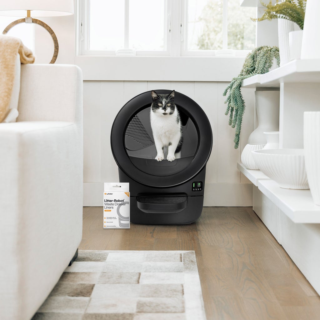 Litter-Robot EVO Self-Cleaning Cat Litter Box Bundle with 1-year ...