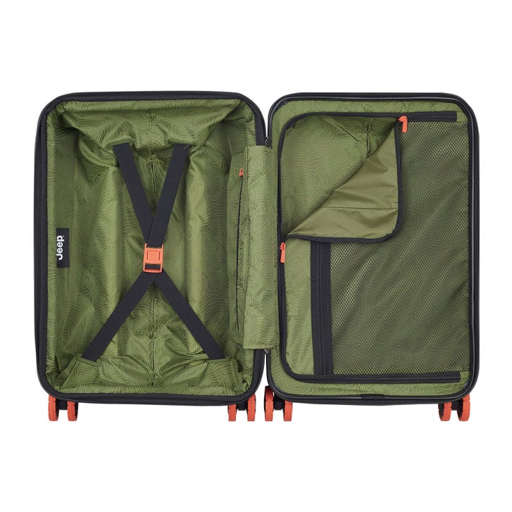 Jeep JH001A Path 2-piece Carry-on and Trunk Hardside Set | Costco
