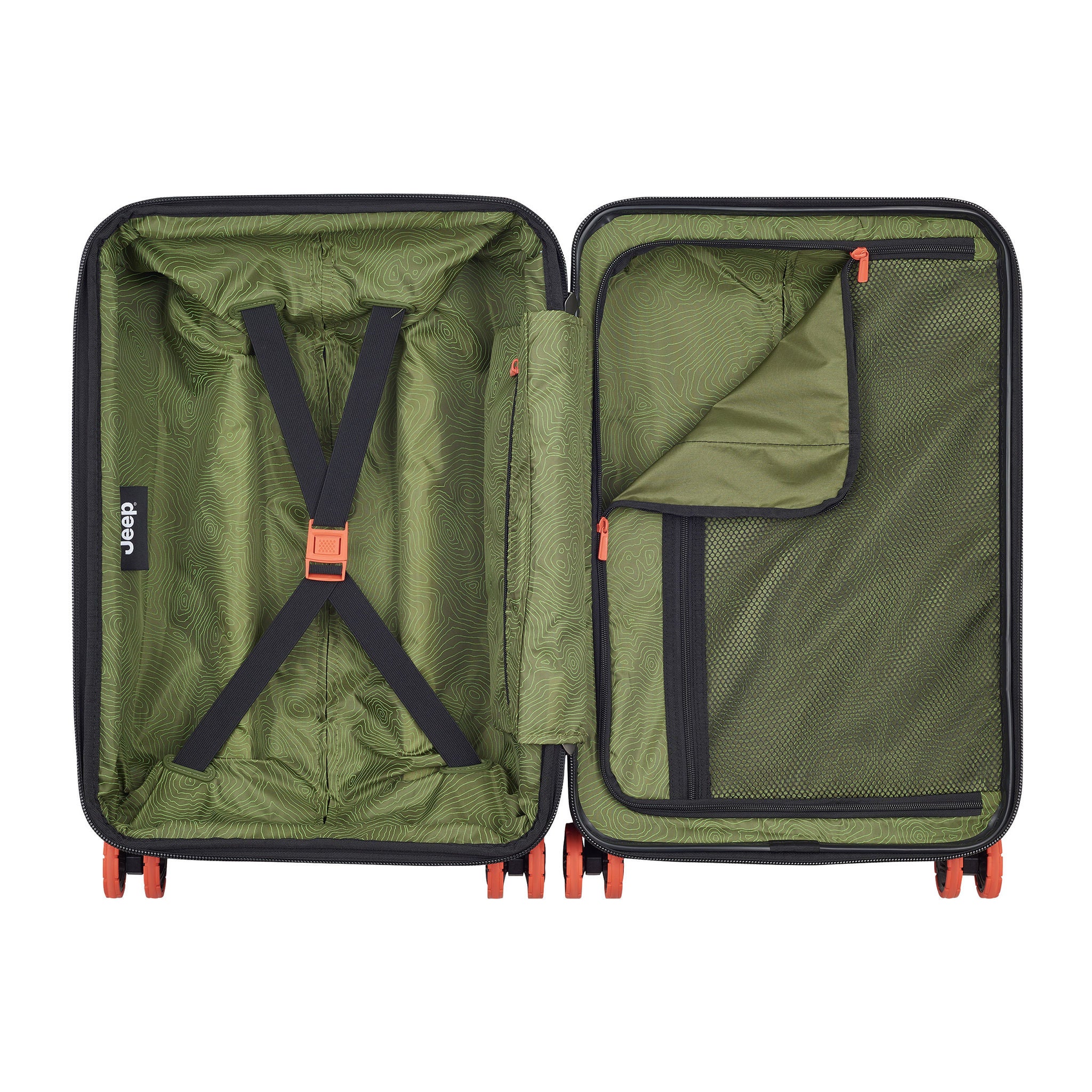 Jeep JH001A Path 2-piece Carry-on and Trunk Hardside Set | Costco