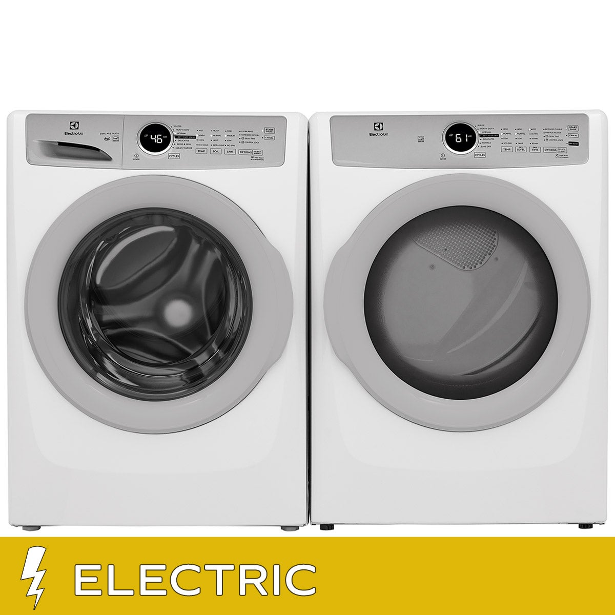 【美品】Electrolux Quickheat700ホワイト Electrolux Front Load 4.4 cu. ft. Washer with LuxCare Wash System
