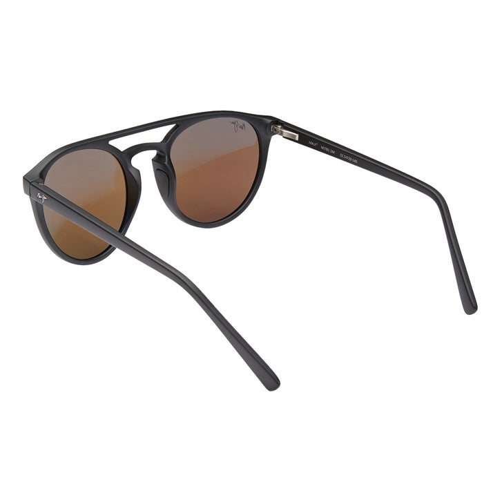 Maui Jim Ah Dang B781-2M Matte Black Blue Hawaii Polarized