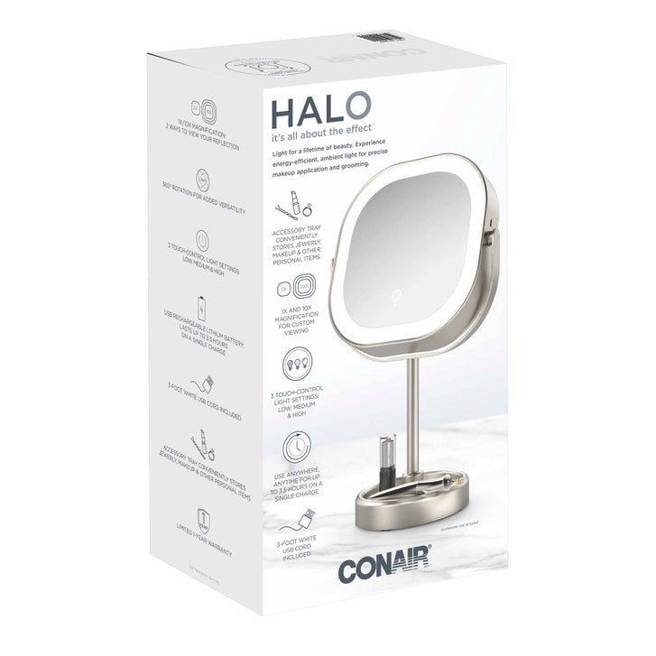Conair LED Double-Sided 1x/10x Vanity Mirror | Costco