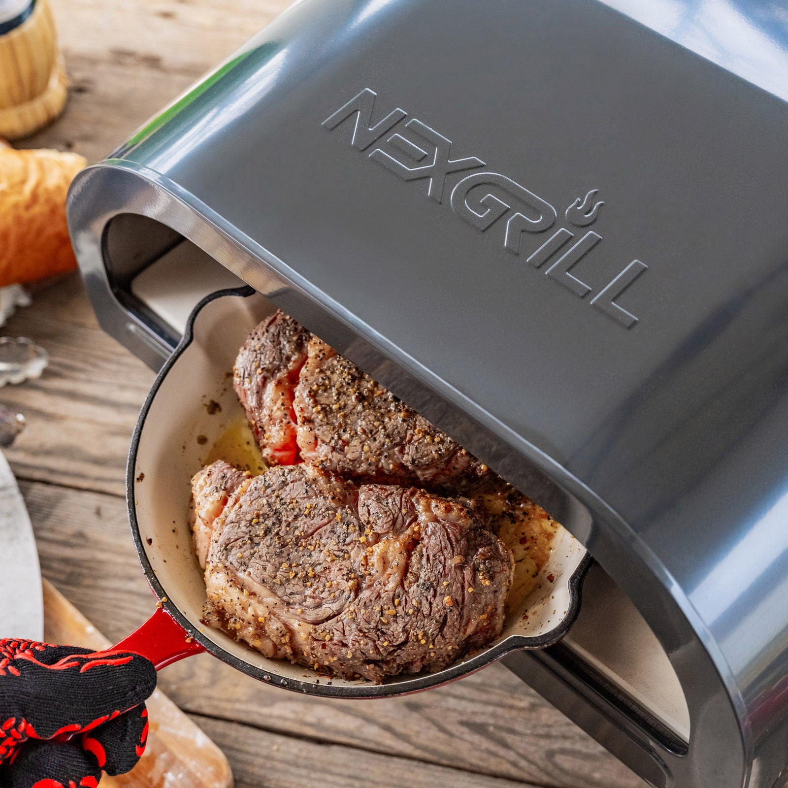 Nexgrill Ora 16” Pizza Oven with Auto-Rotating Pizza Stone | Costco