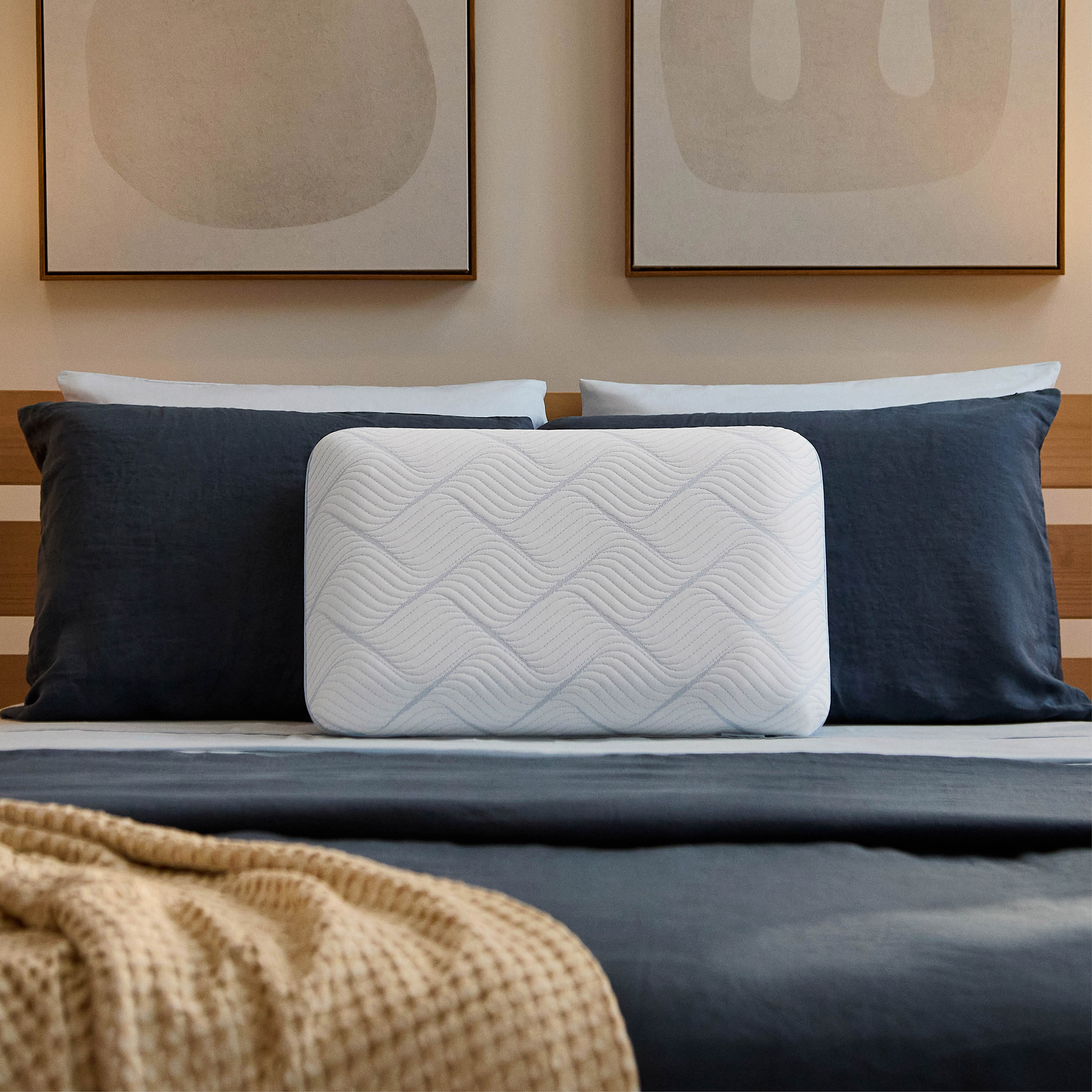 Serenity by Tempur-Pedic Frost Cooling Memory Foam Pillow | Costco