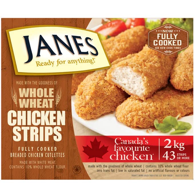 Janes whole wheat chicken strips