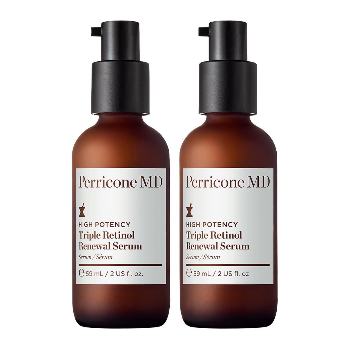 PerriconeMD High Potency Triple Retinol Renewal Serum, 2 fl oz, 2-pack