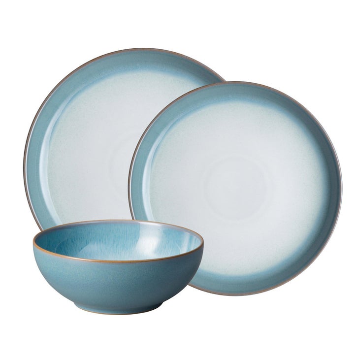 Denby Azure Haze 12-piece Dinner Set | Costco