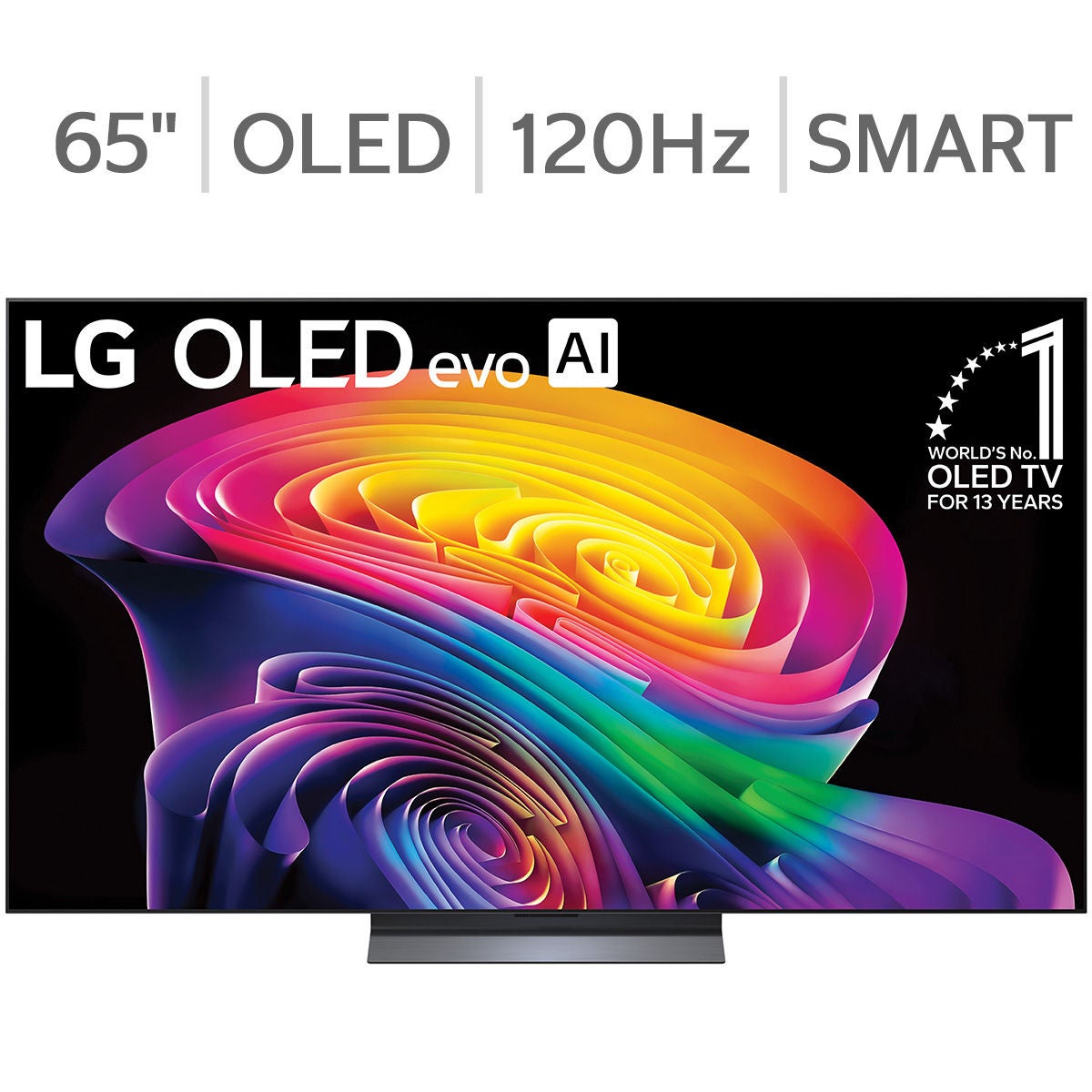 LG 65" Class - OLED evo AI C6 Series - 4K Smart TV - Allstate 3-Year Protection Plan Bundle Included For 5 Years of Total Coverage*