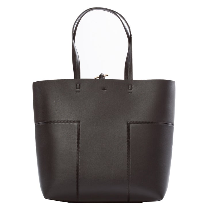 【美品】TORY BURCH レザー 2way バッグ BLOCK-T Tory Burch Block-T Tote, Black | Costco