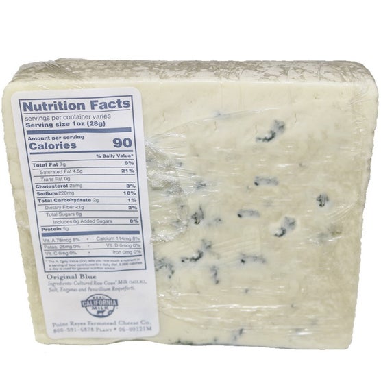 Point Reyes Farmstead Cheese Co. Original Blue Cheese, 1 lb avg wt | Costco