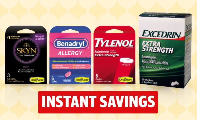 INSTANT SAVINGS on Lil Drug Store Trial Packs