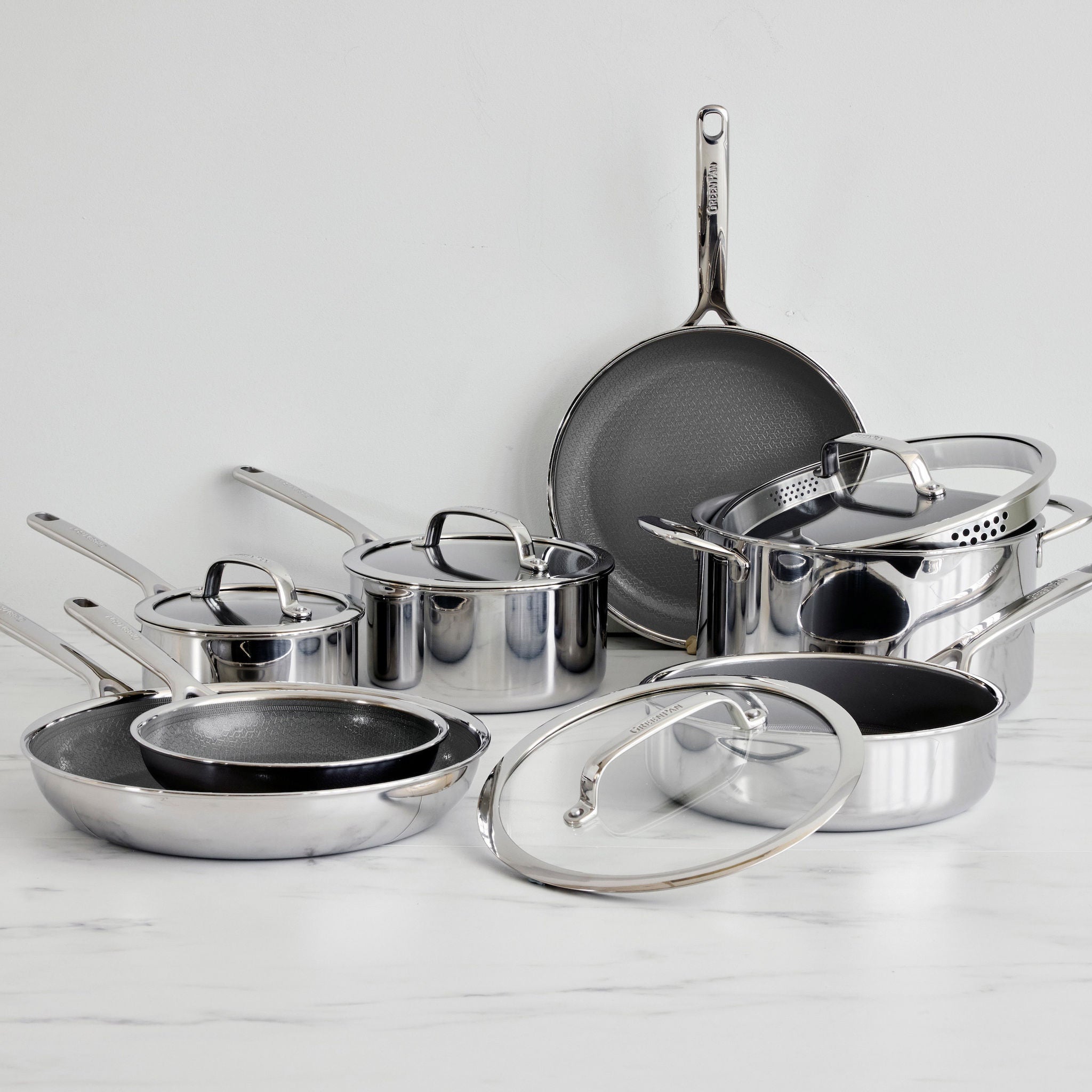 GreenPan Spectra Diamond 11-piece Cookware Set | Costco