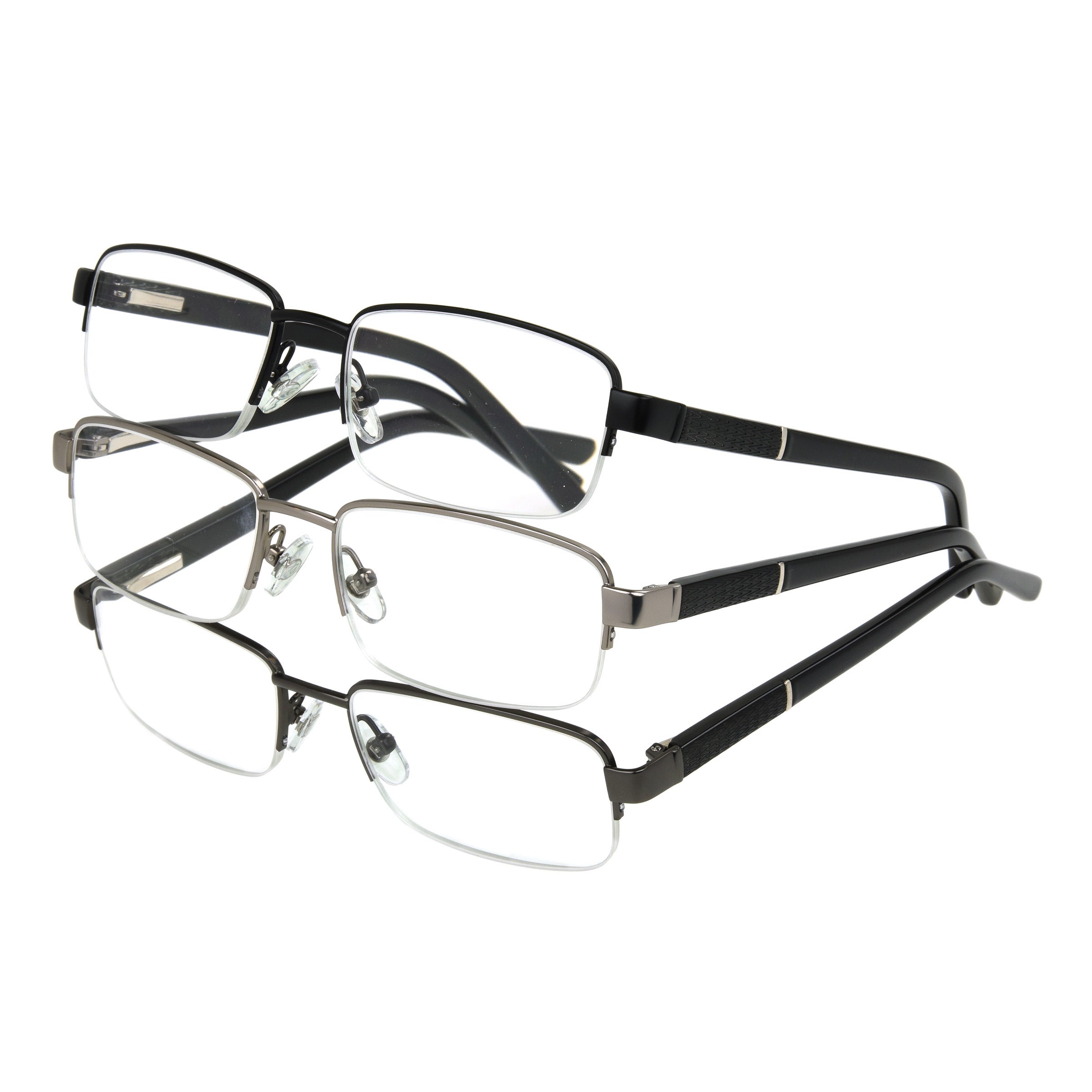 Design Optics by Foster Grant Lyden Semi-Rimless Rectangular
