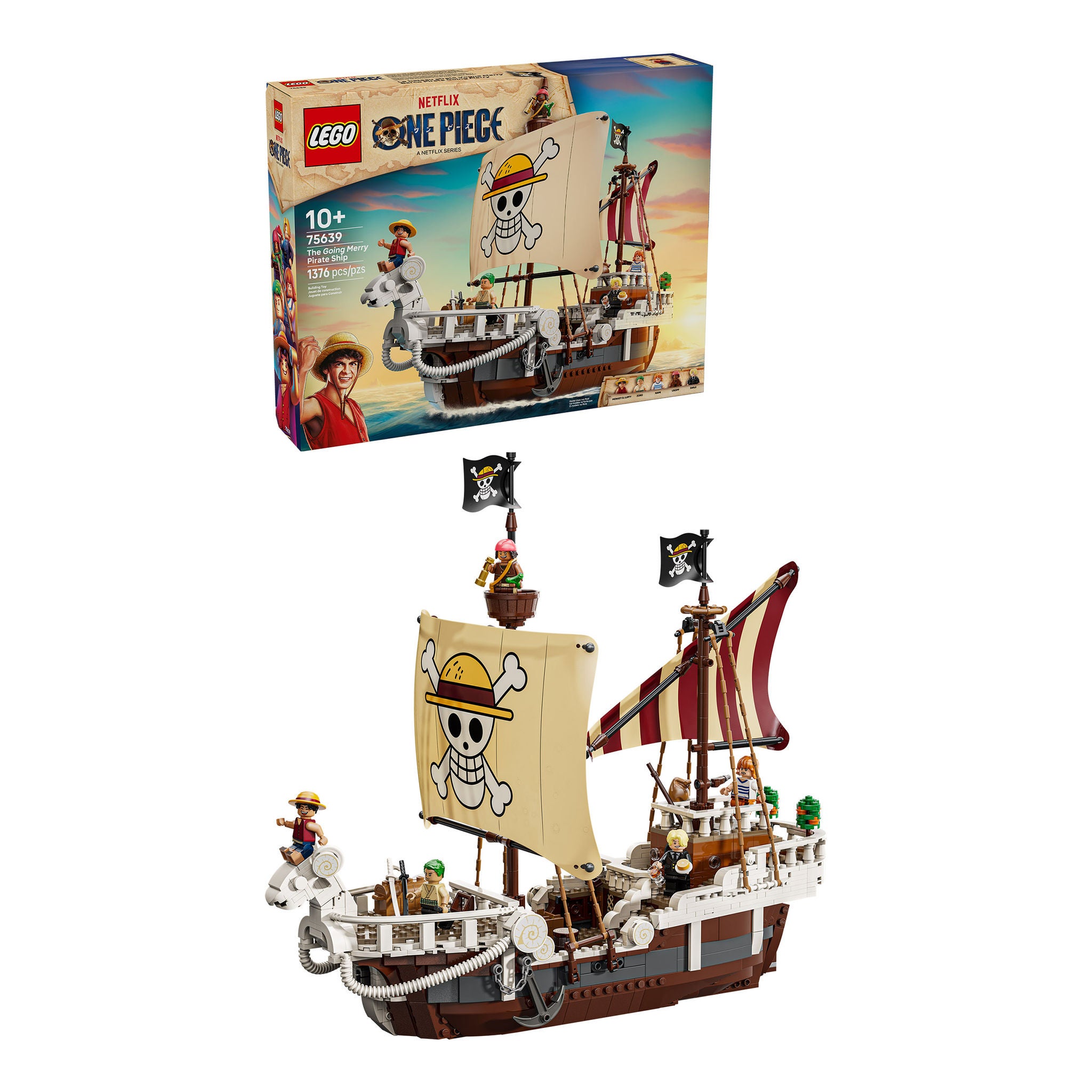 LEGO ONE PIECE The Going Merry Pirate Ship 75639 | Costco