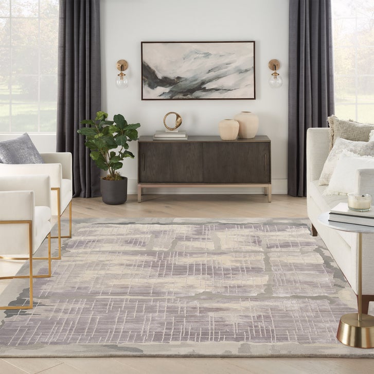 Kroma Area Rug, Grid | Costco