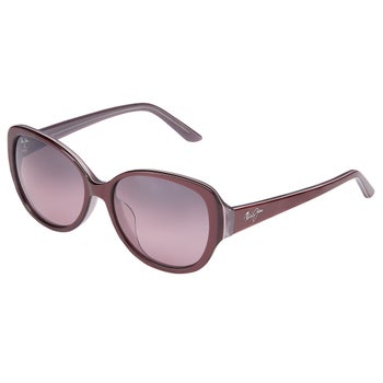 Maui Jim Swept Away RS733-04C Ruby with Mauve Interior Polarized