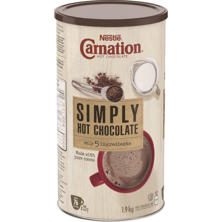 Nestlé Carnation Simply hot chocolate
