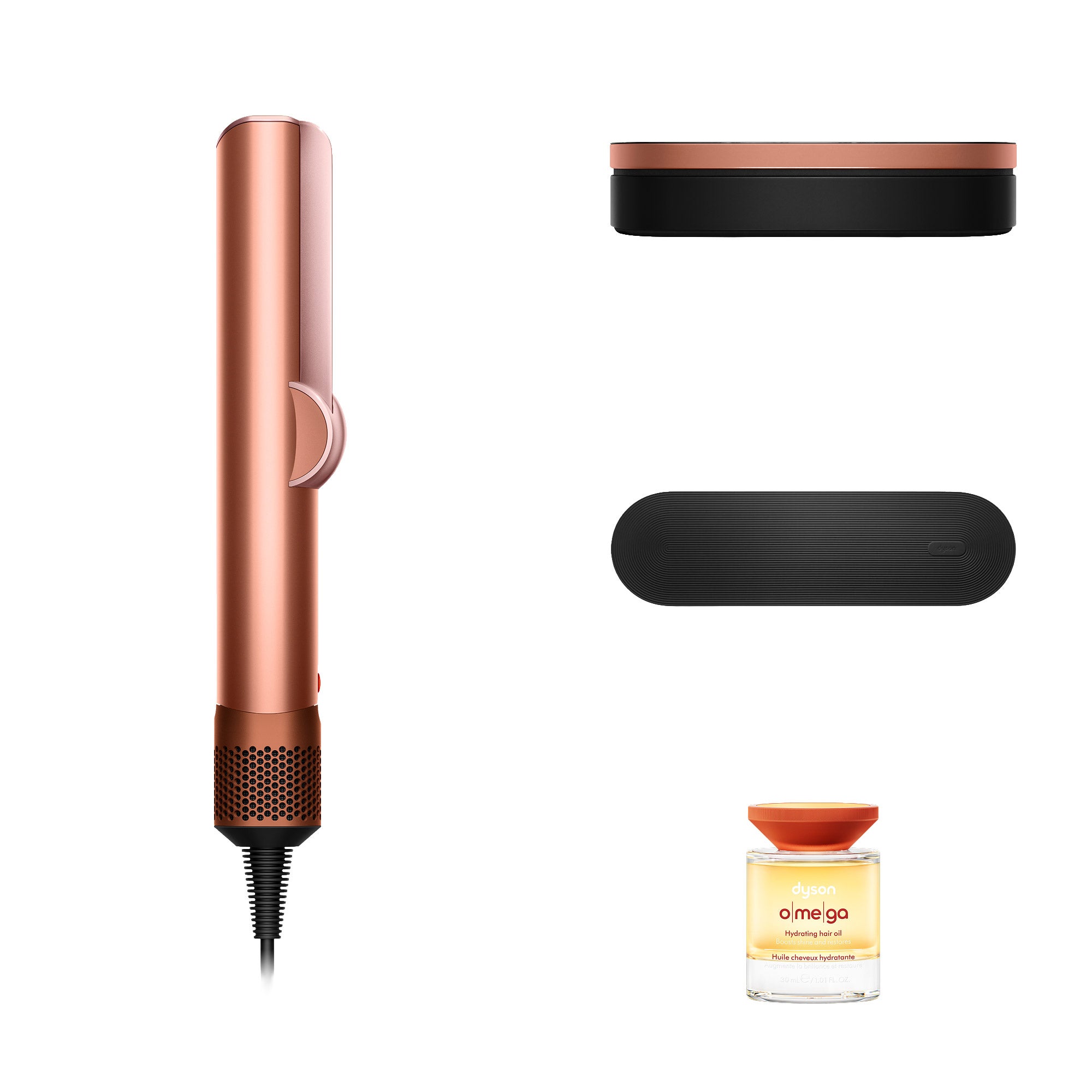 Dyson Airstrait Straightener with Omega Hydrating Hair Oil and