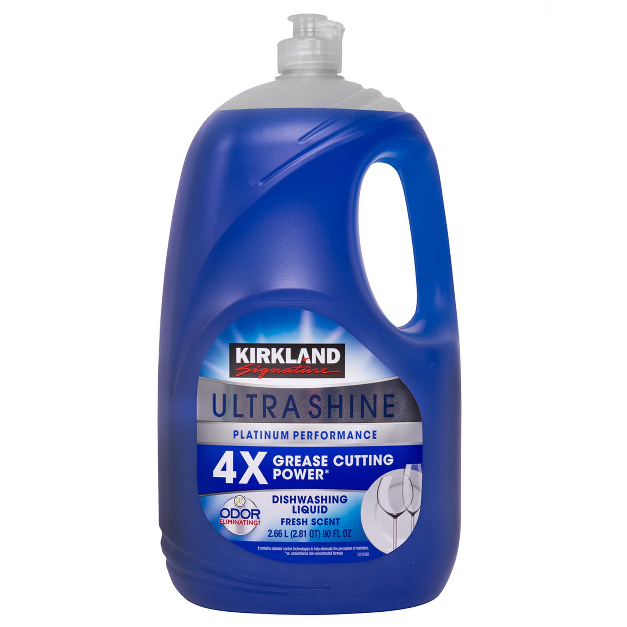 Kirkland Signature Ultra Shine Liquid Dish Soap, Fresh, 90 fl oz
