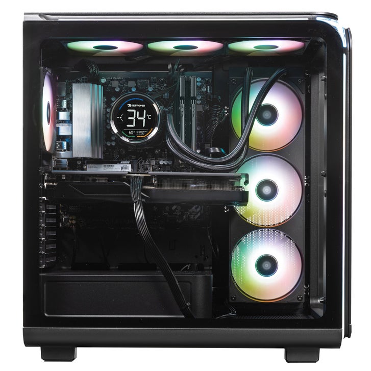 iBUYPOWER Element Gaming PC Desktop - AMD Ryzen 7 9800X3D - NVIDIA