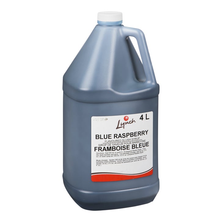 Costco Canada Blue Raspberry Lynch blue raspberry slush syrup, 4L | Costco
