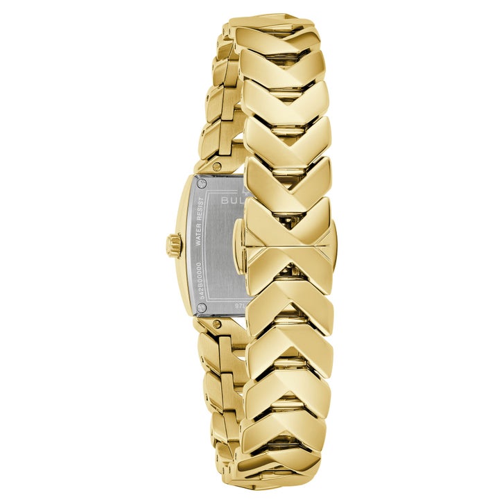 Bulova Classic Gold Mother of Pearl Dial Women's Watch, 22mm | Costco