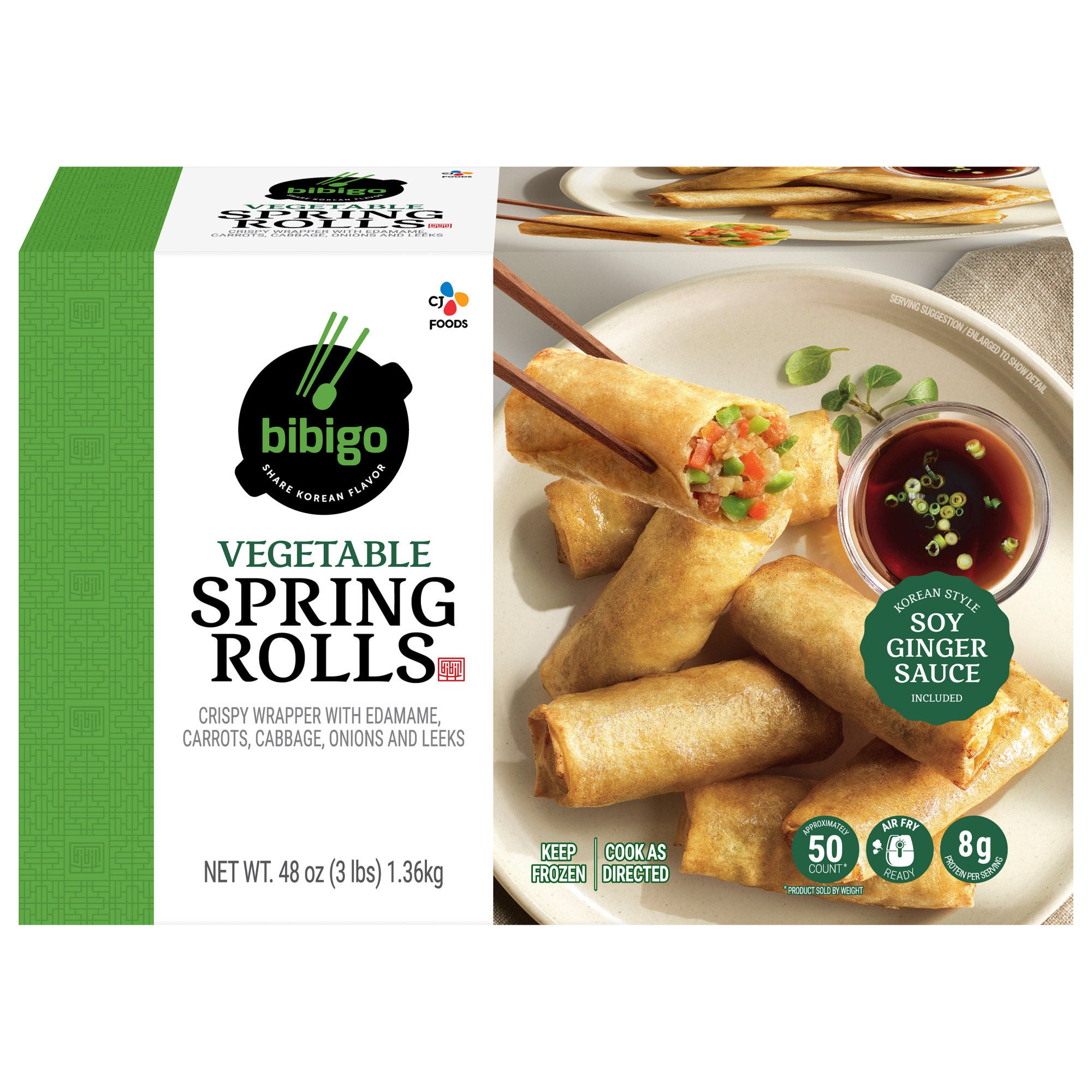bibigo Vegetable Spring Rolls