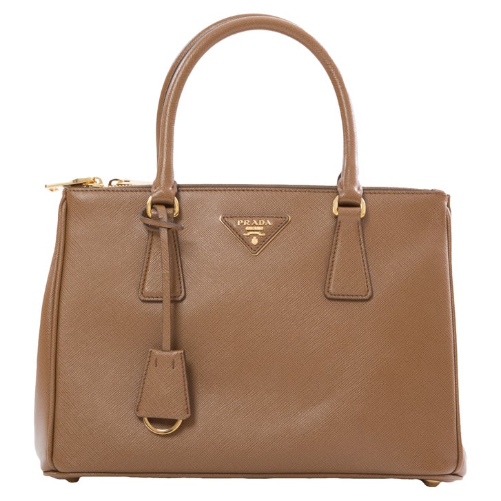 Prada Double Zip Tote, Cannella | Costco
