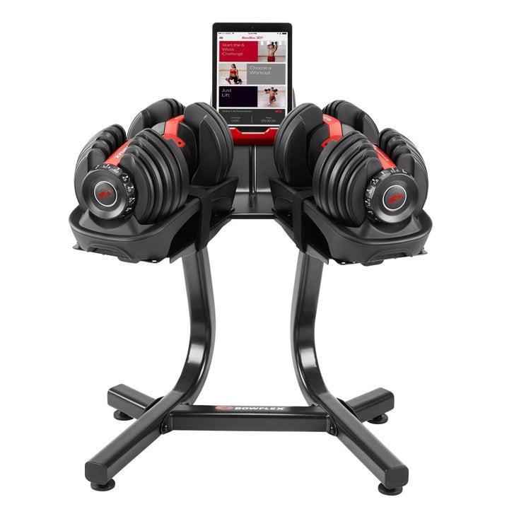 Bowflex SelectTech 552 Dumbbells With Stand | Costco