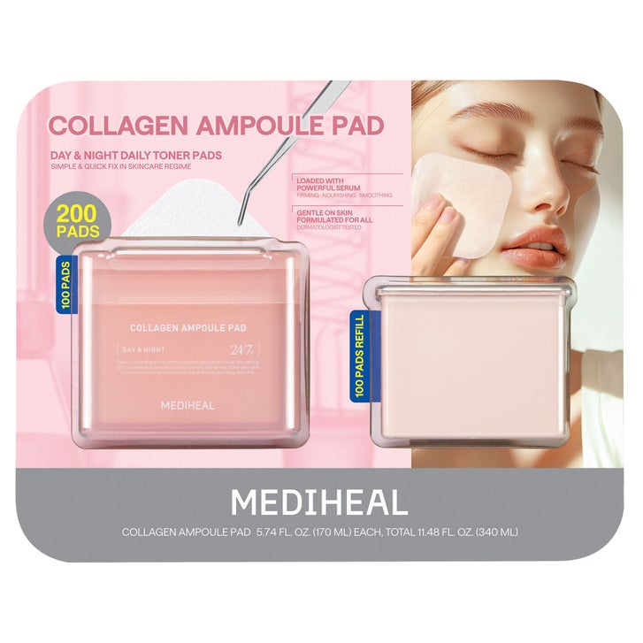 MEDIHEAL COLLAGEN AMPOULE PAD 10箱セット Mediheal Collagen Pad Set 100 Pads & Pad Refill | Costco