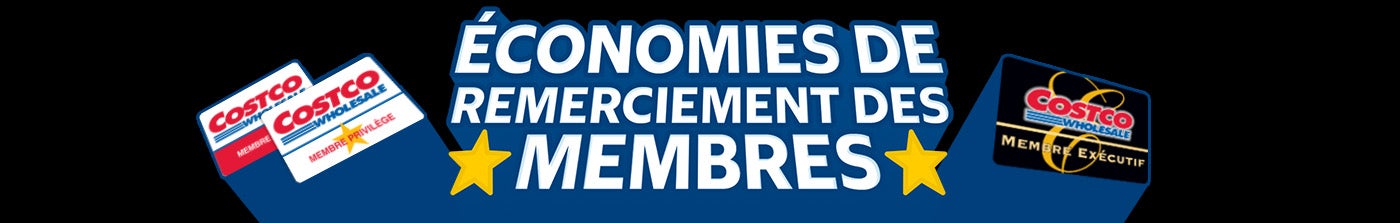 Économies de remerciement des membres