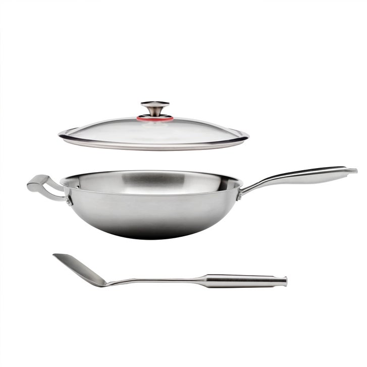 MIU Stainless Steel Wok | Costco