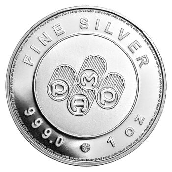1 oz PAMP USA Silver Round, 20-count